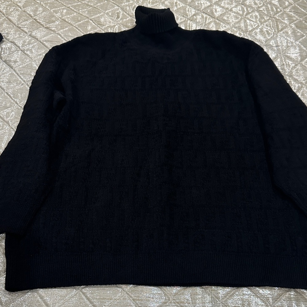 Fendi Women’s Black Turtleneck Sweater